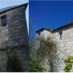 rénovation chateau, création fenêtre